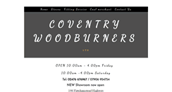 Desktop Screenshot of coventrywoodburners.com